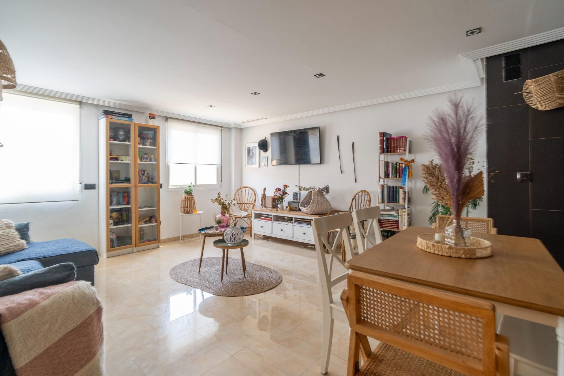 Wohnzimmer von Maisonette zum verkauf in Paiporta mit Klimaanlage und Balkon