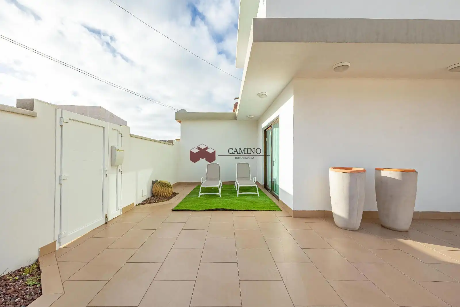Terraza de Casa adosada en venta en La Garita - Marpequeña