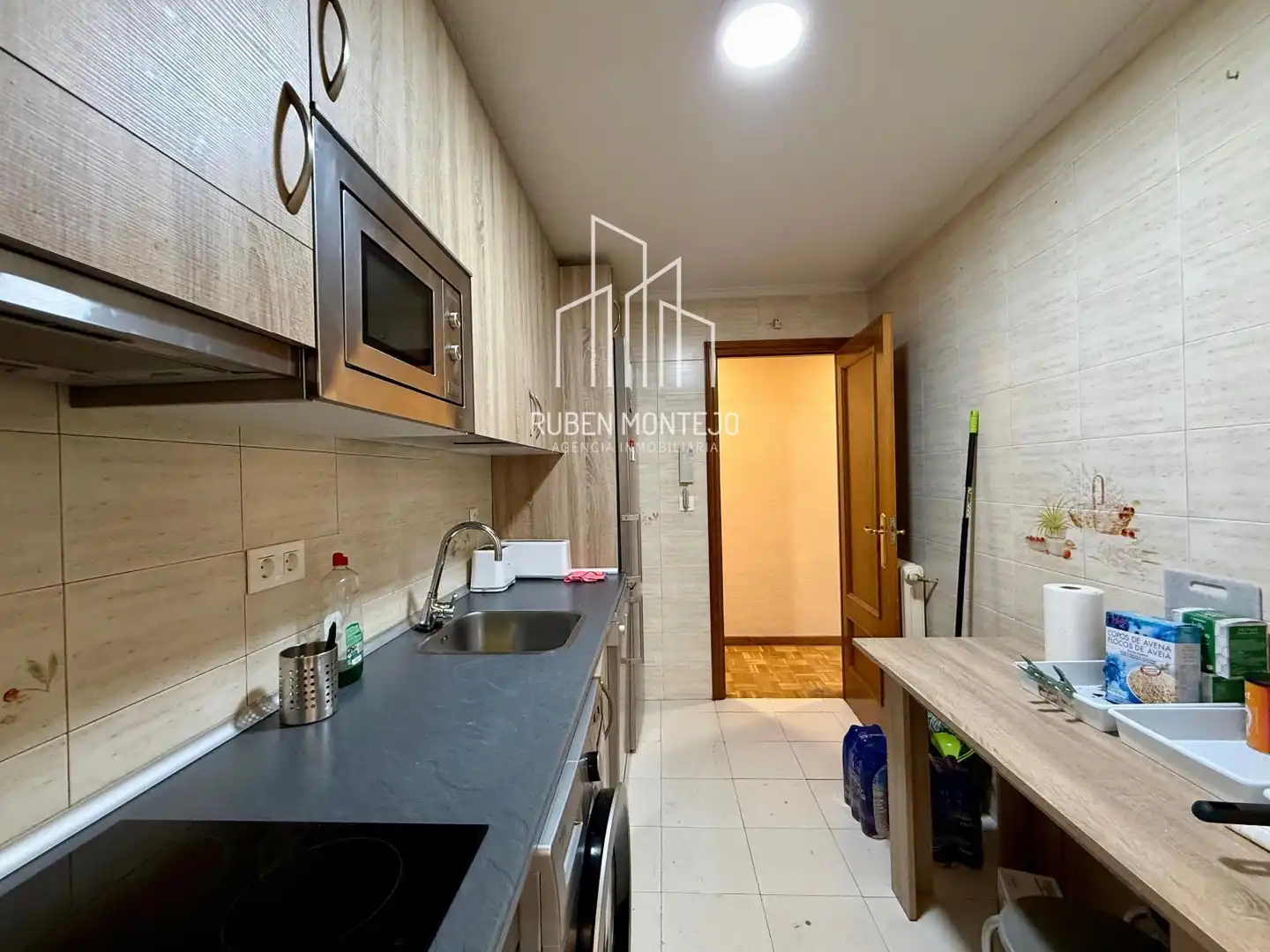 Küche von Wohnung zur Miete in Salamanca mit Heizung, Parkett und Terrasse