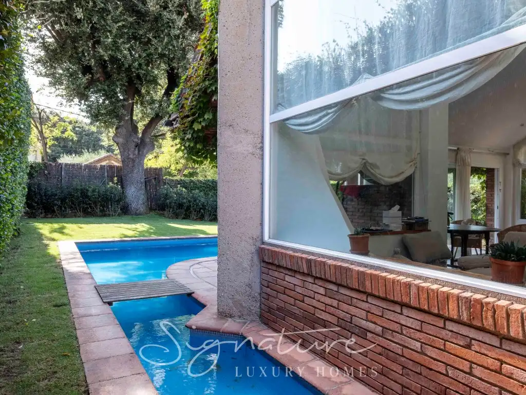 Piscina de Casa o chalet de alquiler en Sant Cugat del Vallès con Aire acondicionado, Jardín privado y Terraza