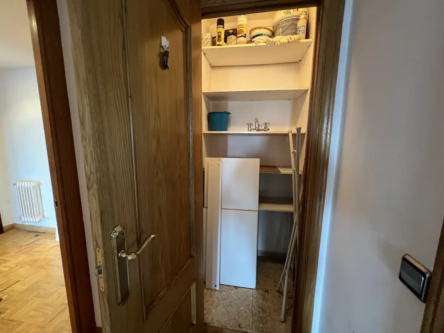 Kitchen of Flat for rent in Gijón   with Heating and Parquet flooring