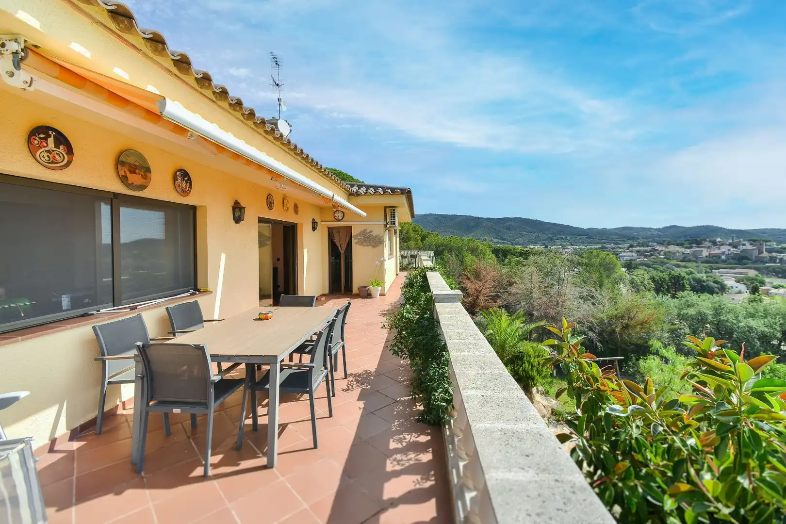 Terraza de Casa o chalet en venta en Calonge i Sant Antoni con Aire acondicionado, Jardín privado y Terraza