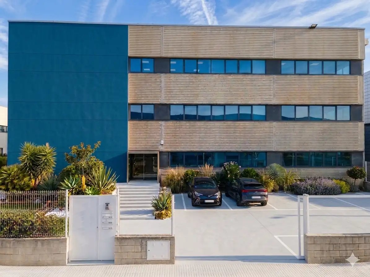 Vista exterior de Oficina de alquiler en El Prat de Llobregat con Aire acondicionado, Calefacción y Alarma