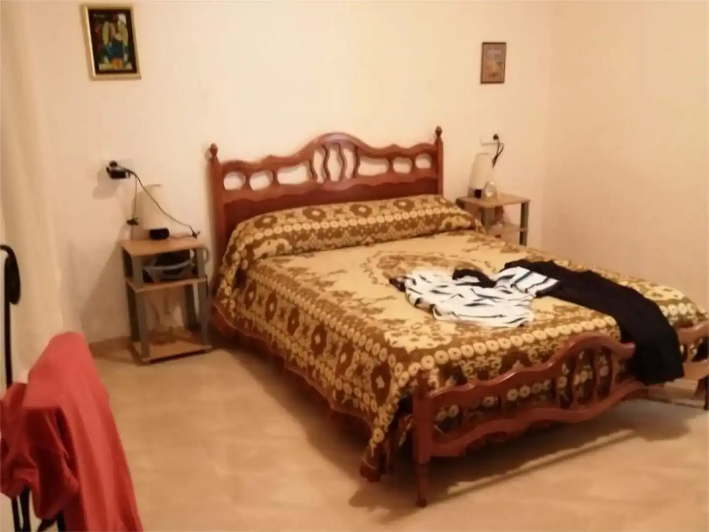 Dormitori de Casa adosada en venda en El Herrumblar  amb Aire condicionat, Traster i Moblat