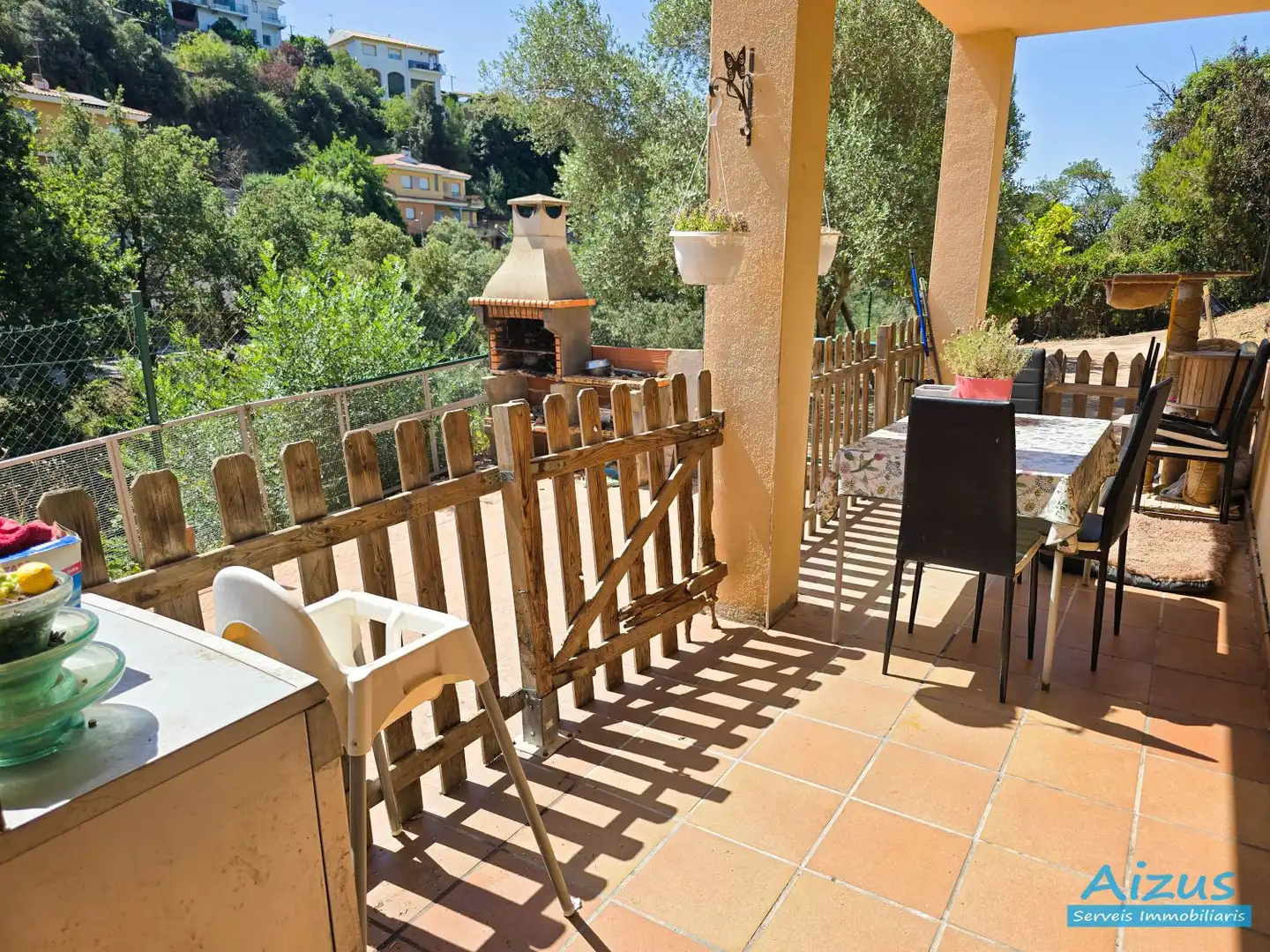 Terrace of Houses for sale in Santa Susanna  with Air Conditioner, Terrace and Oven