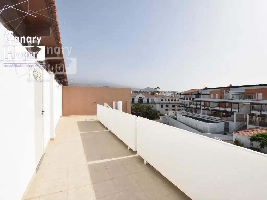 Terrasse von Dachboden zum Verkauf in San Miguel de Abona mit Heizung, Privatgarten und Balkon