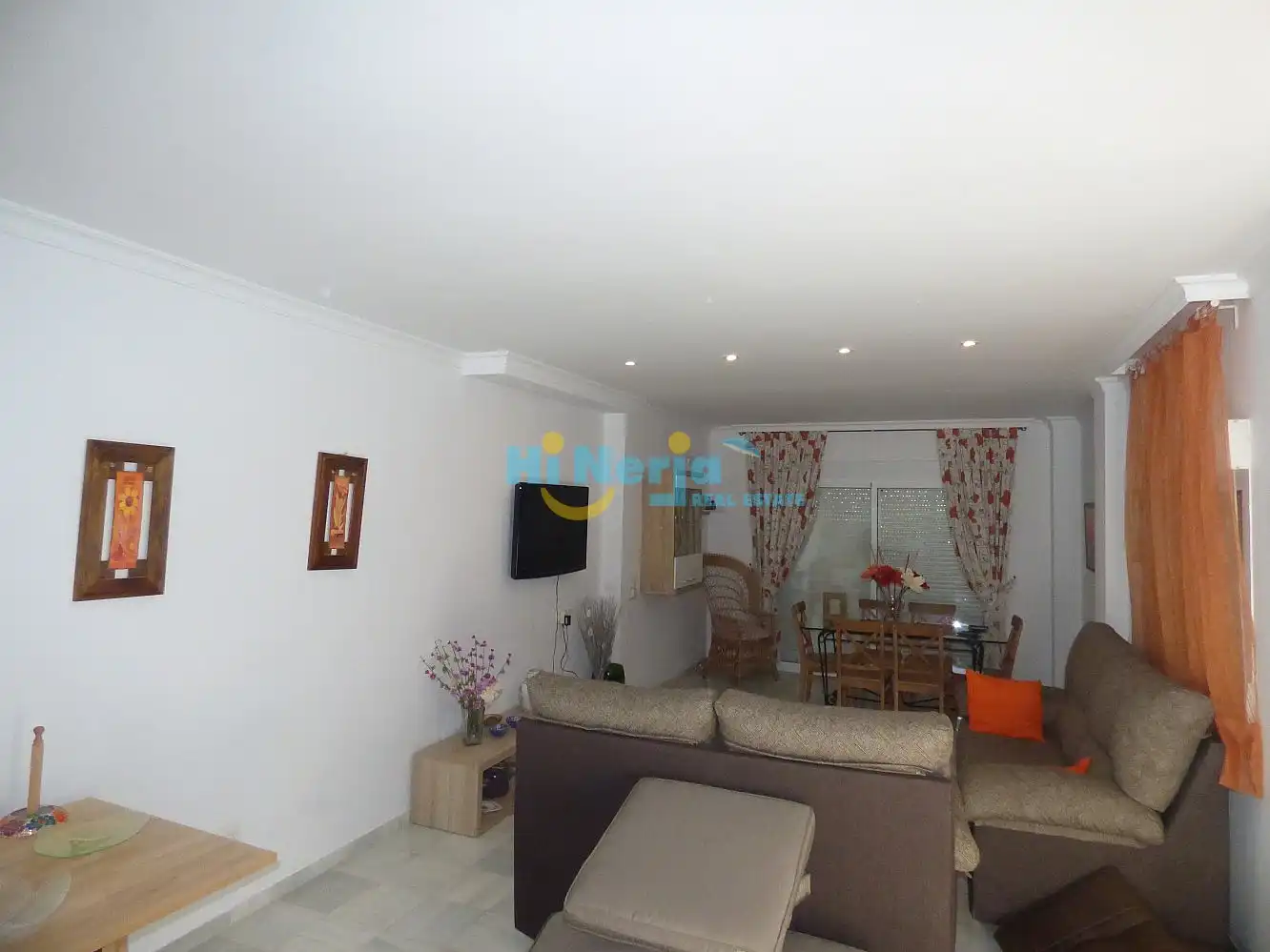 Sala d'estar de Àtic en venda en Nerja amb Terrassa