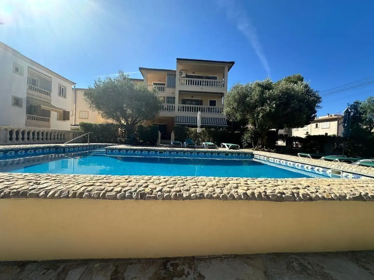 Schwimmbecken von Wohnung zur Miete in Can Picafort