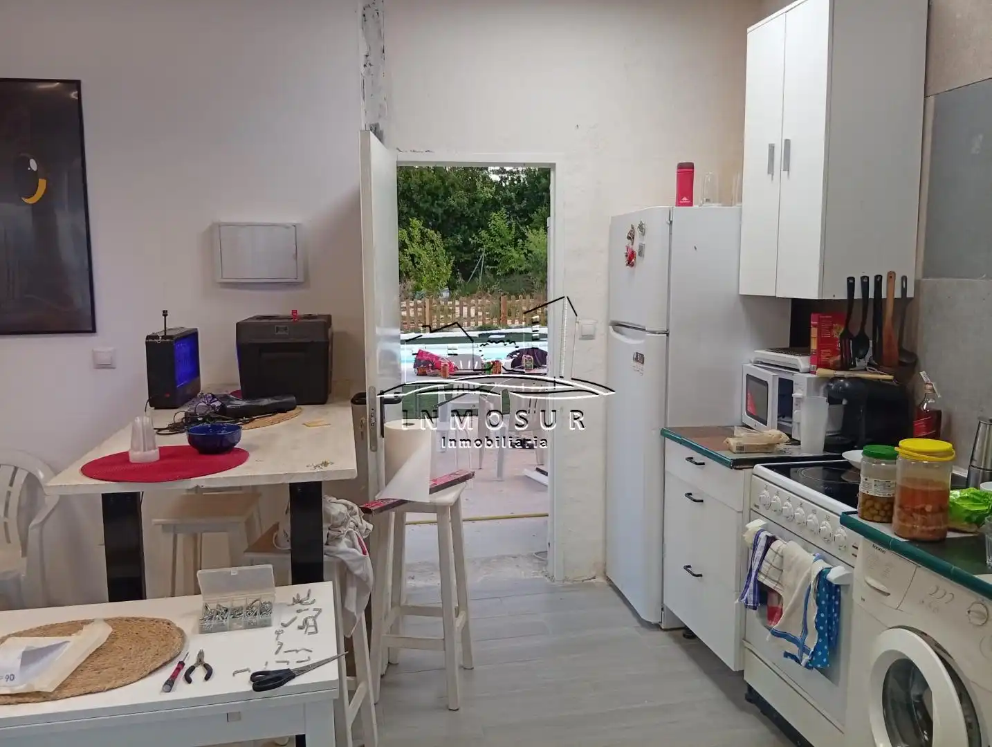 Cocina de Casa o chalet de alquiler en Lucena con Piscina y Amueblado