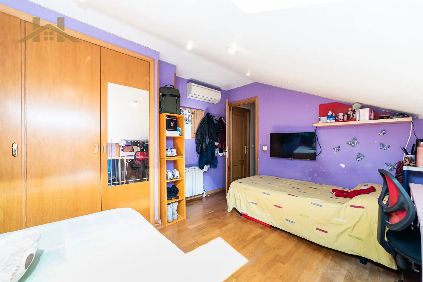Bedroom of Attic for sale in El Escorial  with Air Conditioner, Heating and Terrace