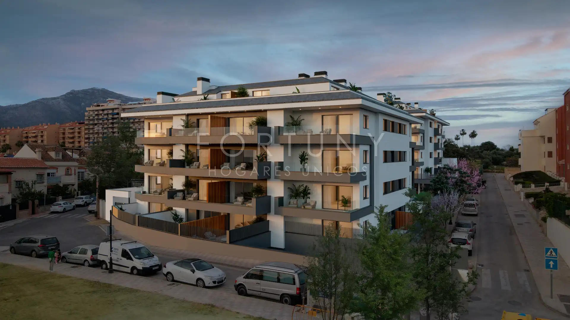 Vista exterior de Ático en venta en Fuengirola con Aire acondicionado, Terraza y Trastero