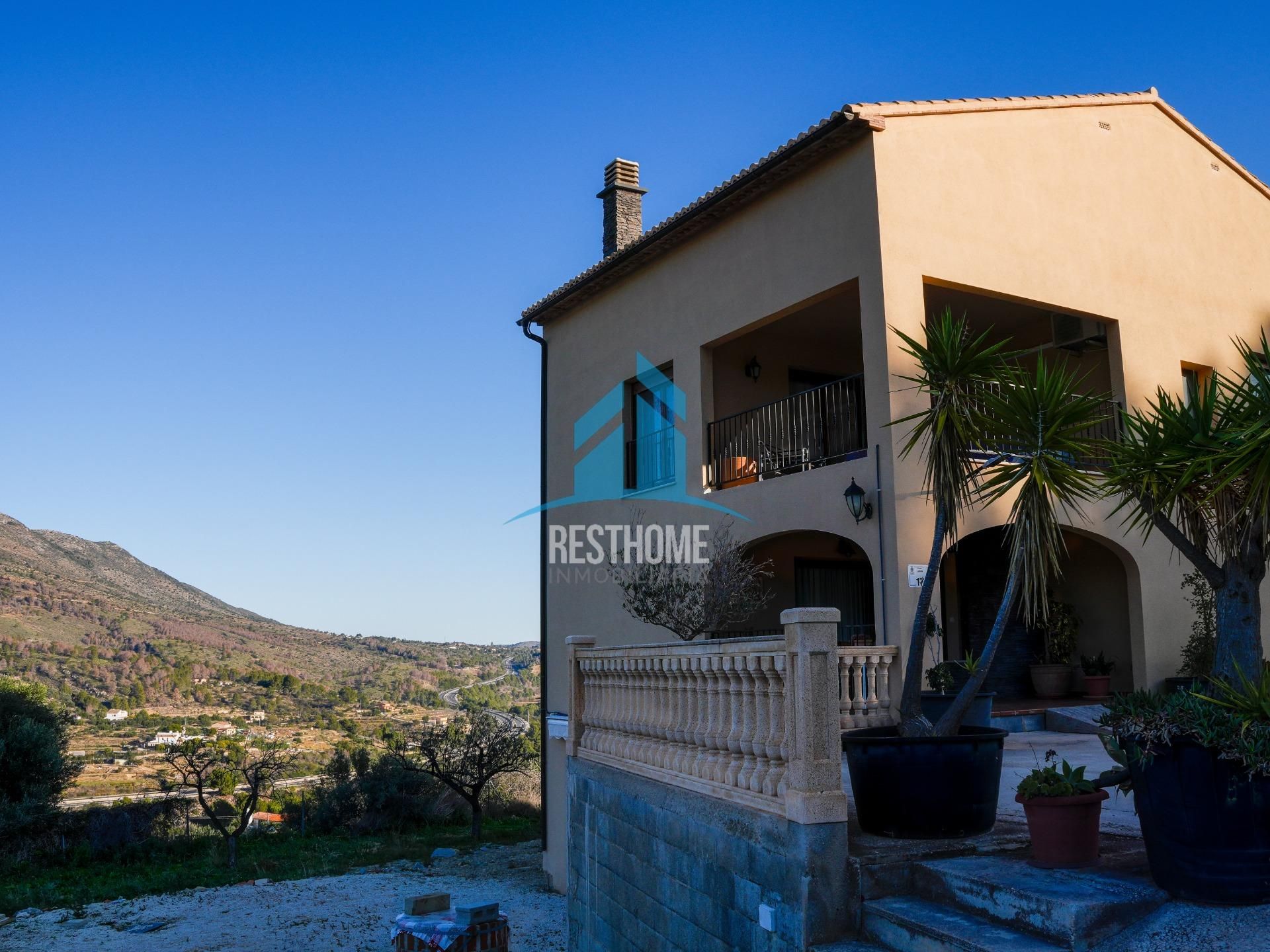 Exterior view of House or chalet for sale in Benissa  with Air Conditioner, Heating and Private garden
