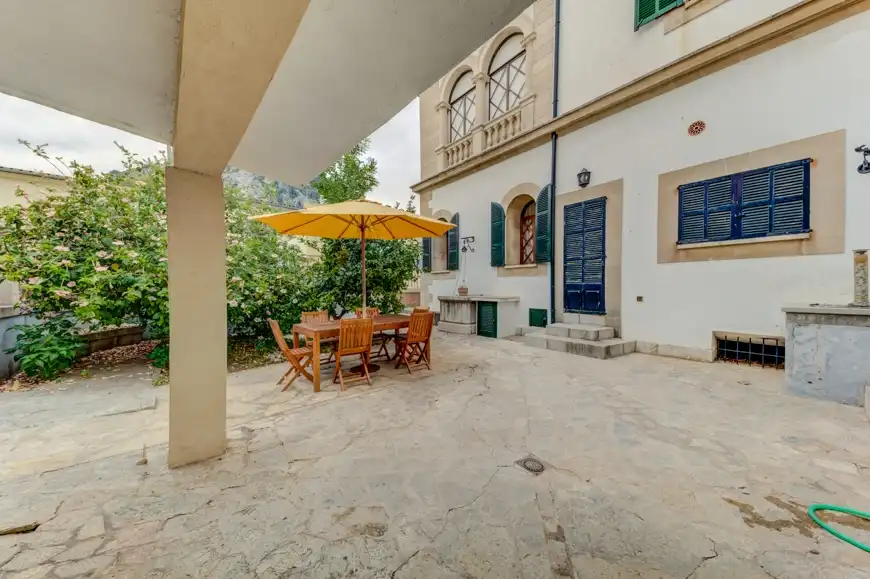 Jardín de Casa adosada en venta en Pollença con Aire acondicionado, Calefacción y Jardín privado
