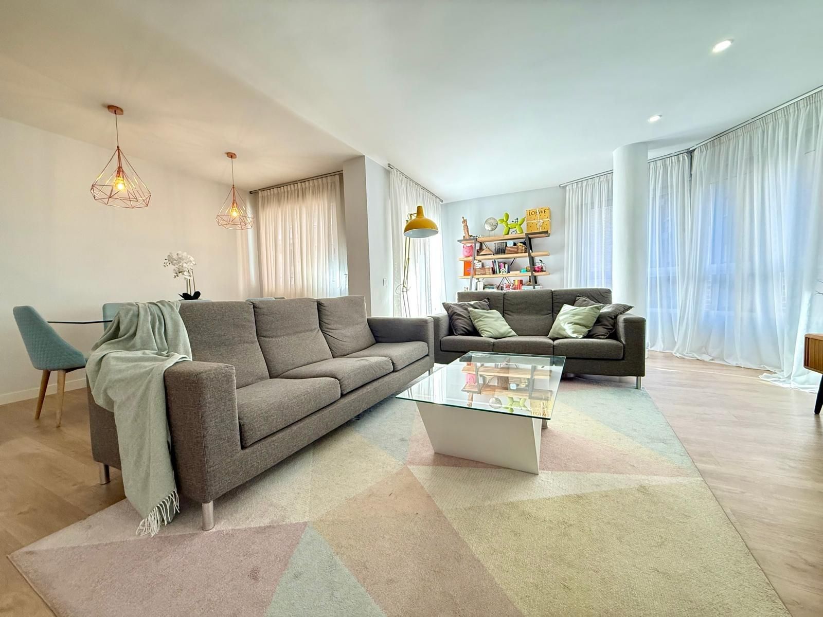 Living room of Flat for sale in Molina de Segura  with Air Conditioner, Terrace and Storage room