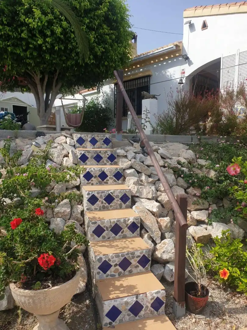 Jardín de Casa o chalet en venta en Salobreña con Jardín privado