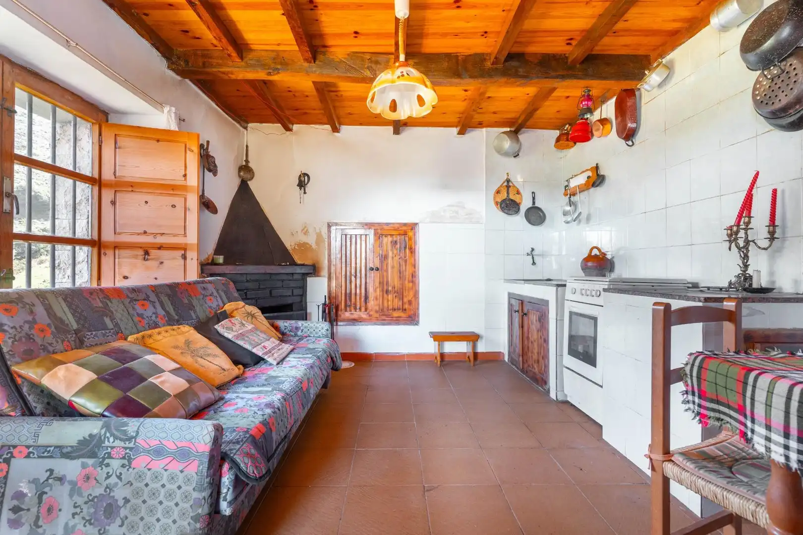 Kitchen of Houses for sale in Bimenes  with Heating, Private garden and Terrace
