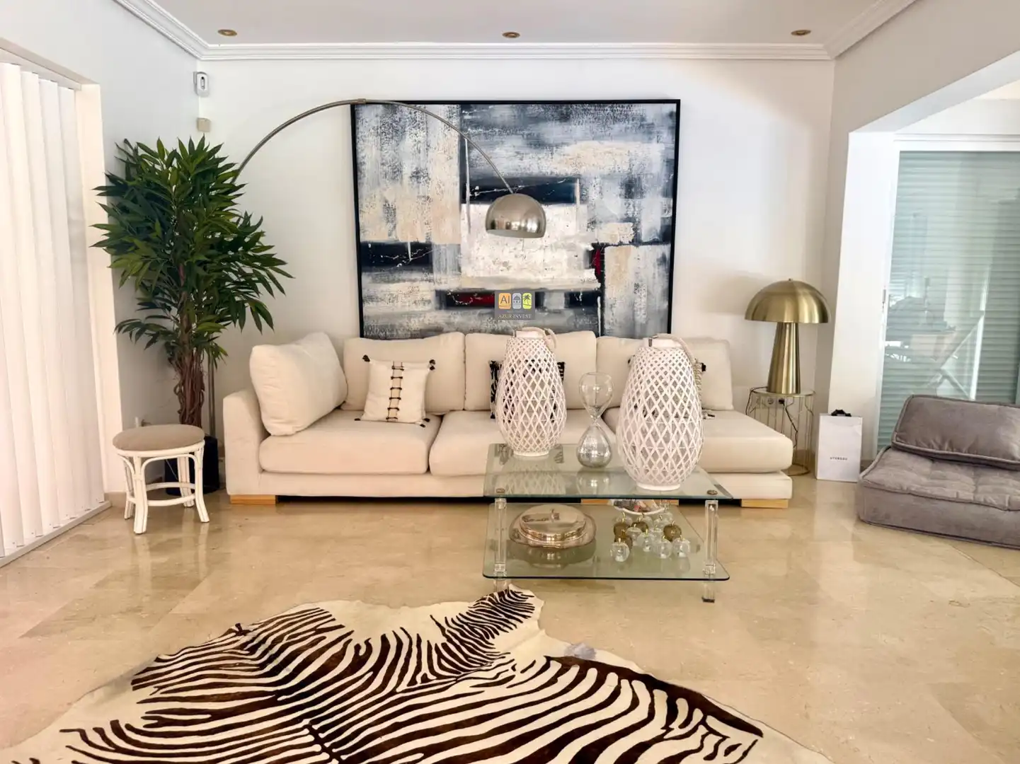 Sala d'estar de Casa o xalet en venda en La Nucia amb Aire condicionat, Calefacció i Jardí privat