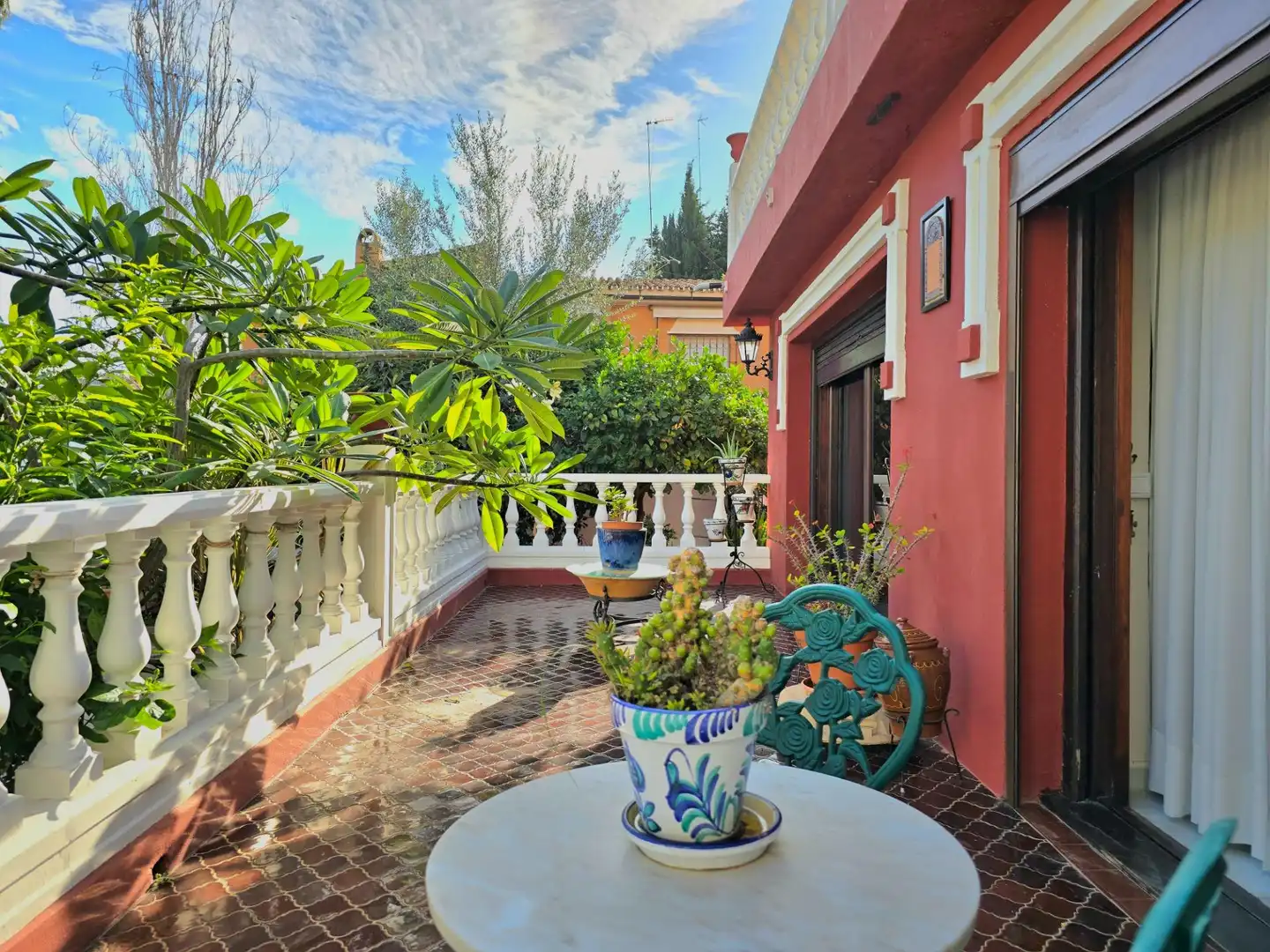 Garden of Houses for sale in Málaga
