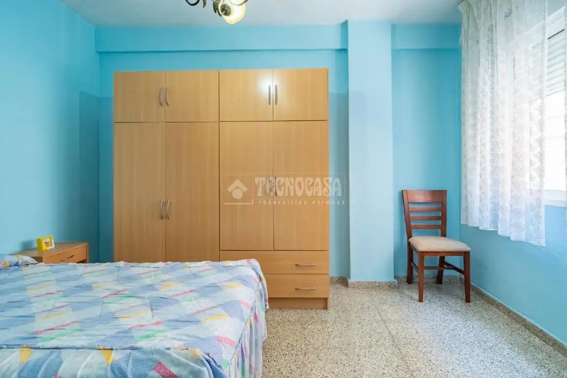 Bedroom of Flat for sale in Granada  with Terrace and Balcony