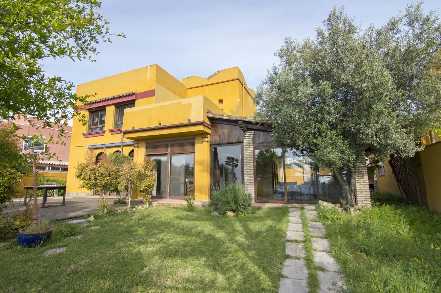 Exterior view of Houses for sale in Sanlúcar de Barrameda  with Air Conditioner, Heating and Private garden