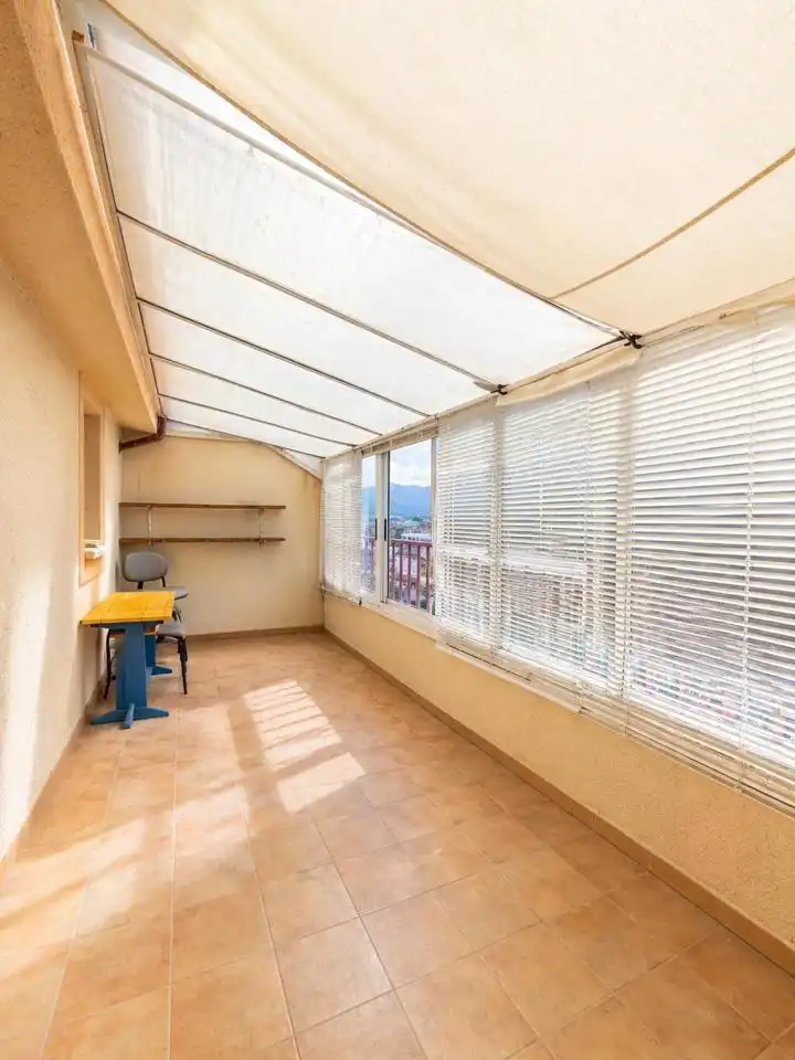 Terrassa de Casa adosada en venda en Palazuelos de Eresma amb Calefacció, Jardí privat i Terrassa