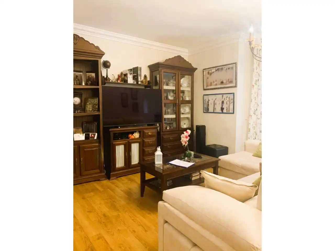 Sala de estar de Casa o chalet en venta en Casabermeja con Aire acondicionado, Jardín privado y Terraza