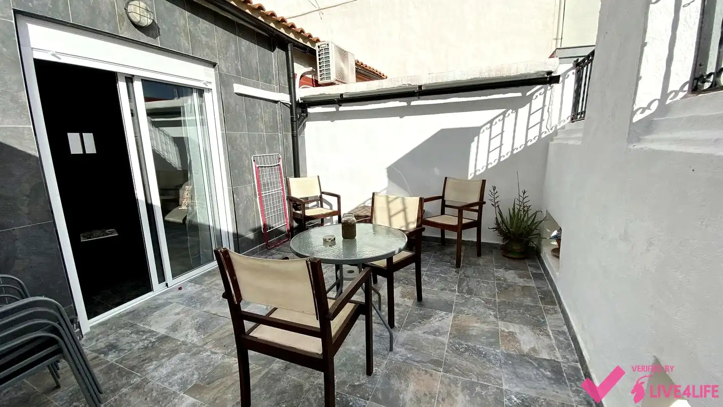 Terrace of Attic for rent in Valencia  with Air Conditioner, Terrace and Furnished