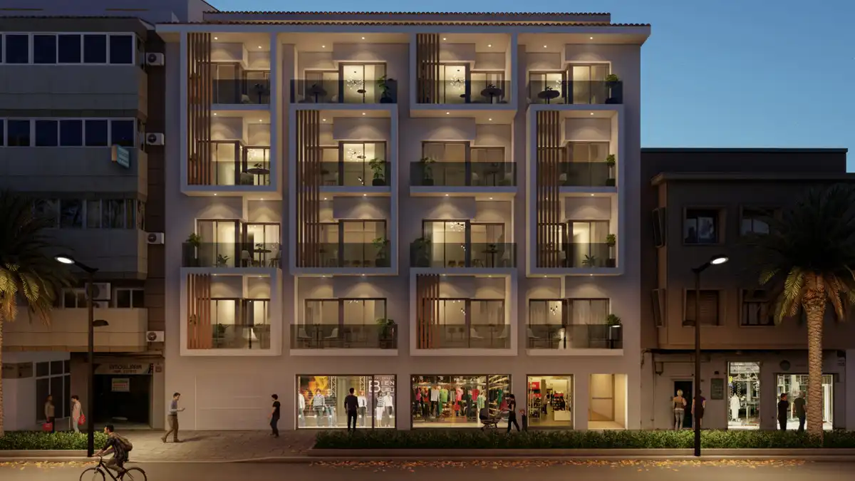 Vista exterior de Apartament en venda en Altea amb Calefacció