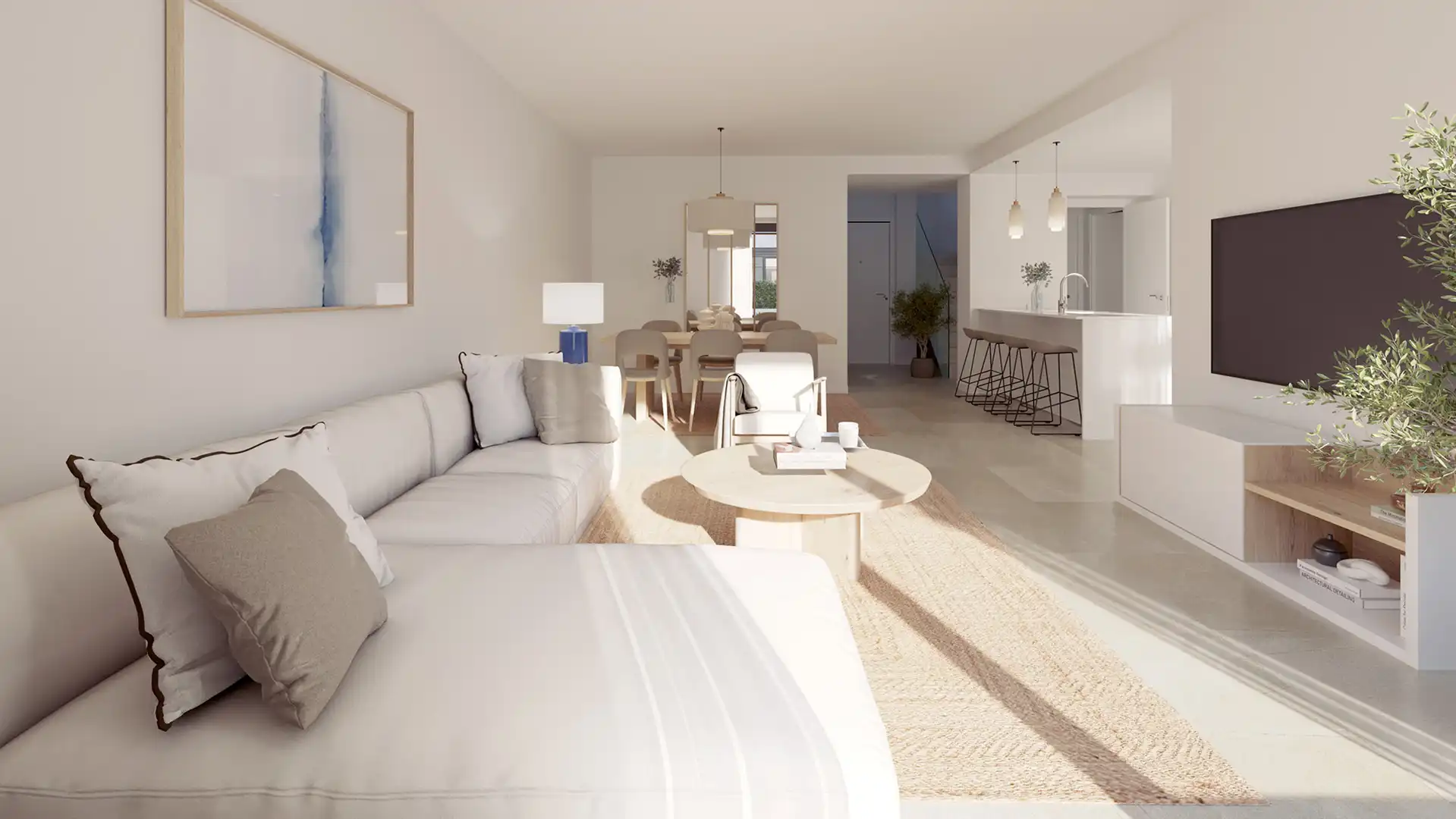 Sala d'estar de Casa o xalet en venda en  Palma de Mallorca amb Aire condicionat, Calefacció i Terrassa