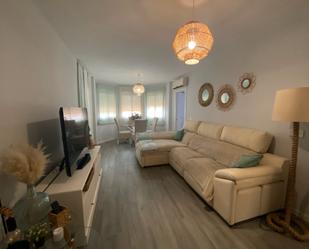 Living room of Single-family semi-detached for sale in Vícar  with Terrace, Balcony and Community pool
