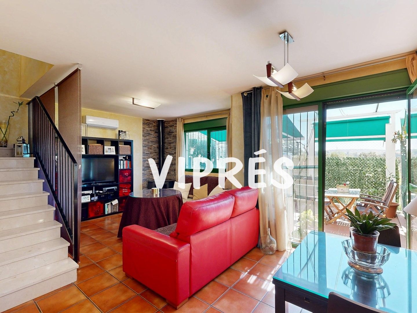 Living room of Single-family semi-detached for sale in Mérida  with Air Conditioner and Heating