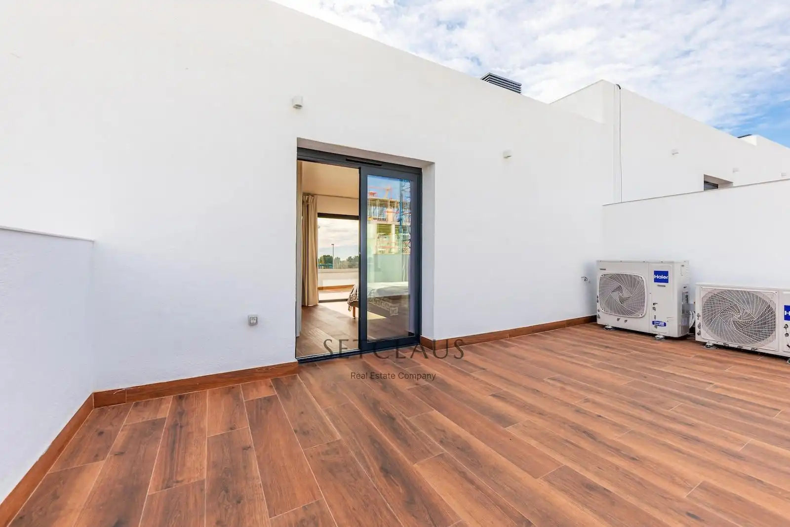 Terrassa de Casa adosada en venda en Montgat amb Aire condicionat, Calefacció i Jardí privat