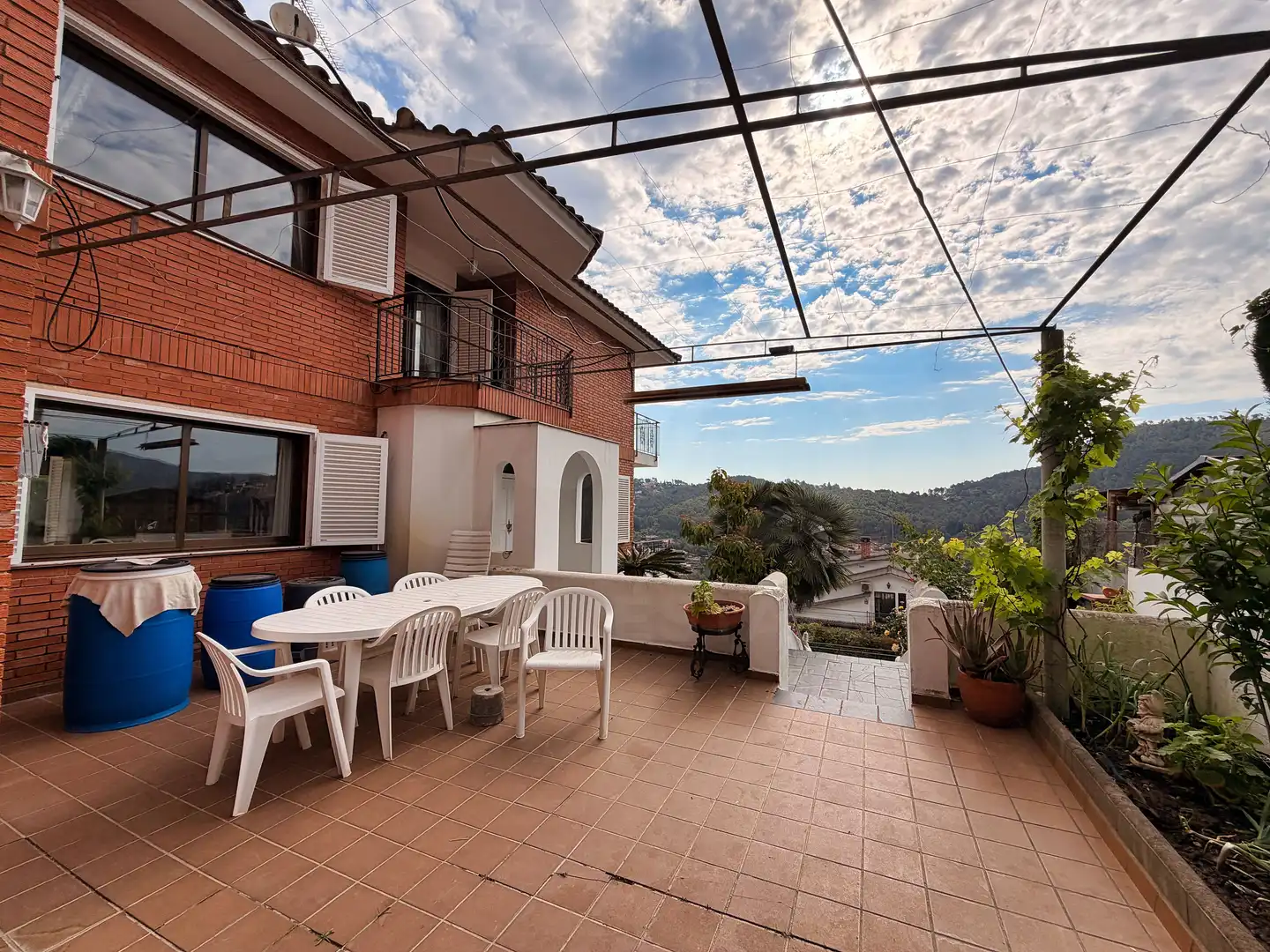 Terrassa de Casa o xalet en venda en Vallirana amb Aire condicionat, Calefacció i Terrassa