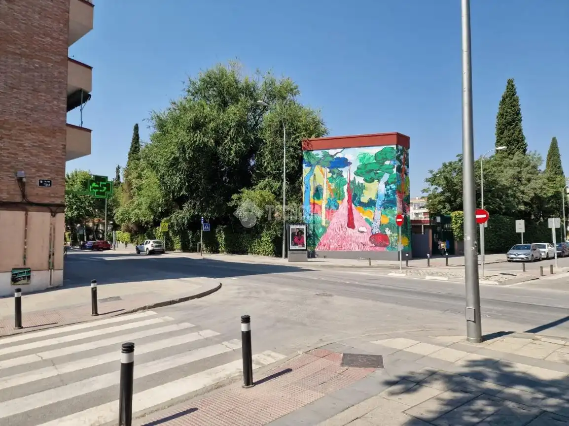 Vista exterior de Piso en venta en Madrid