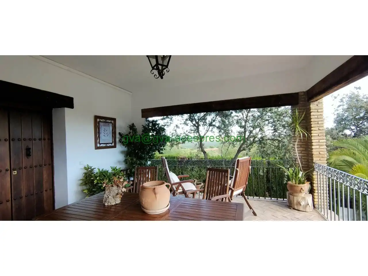 Terrassa de Casa o xalet en venda en Hornachuelos amb Jardí privat, Terrassa i Piscina