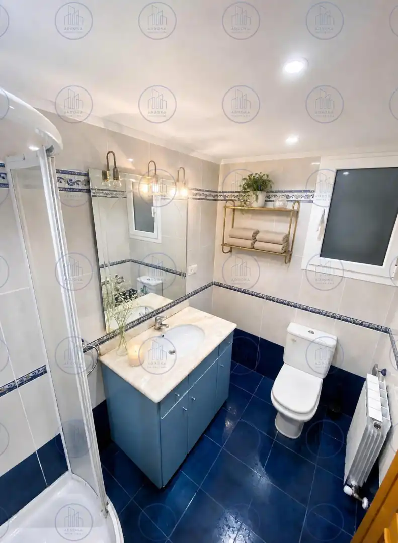 Badezimmer von Wohnung zum Verkauf in Hernani mit Heizung, Parkett und Terrasse