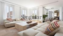 Living room of Attic for sale in  Barcelona Capital  with Air Conditioner, Heating and Terrace