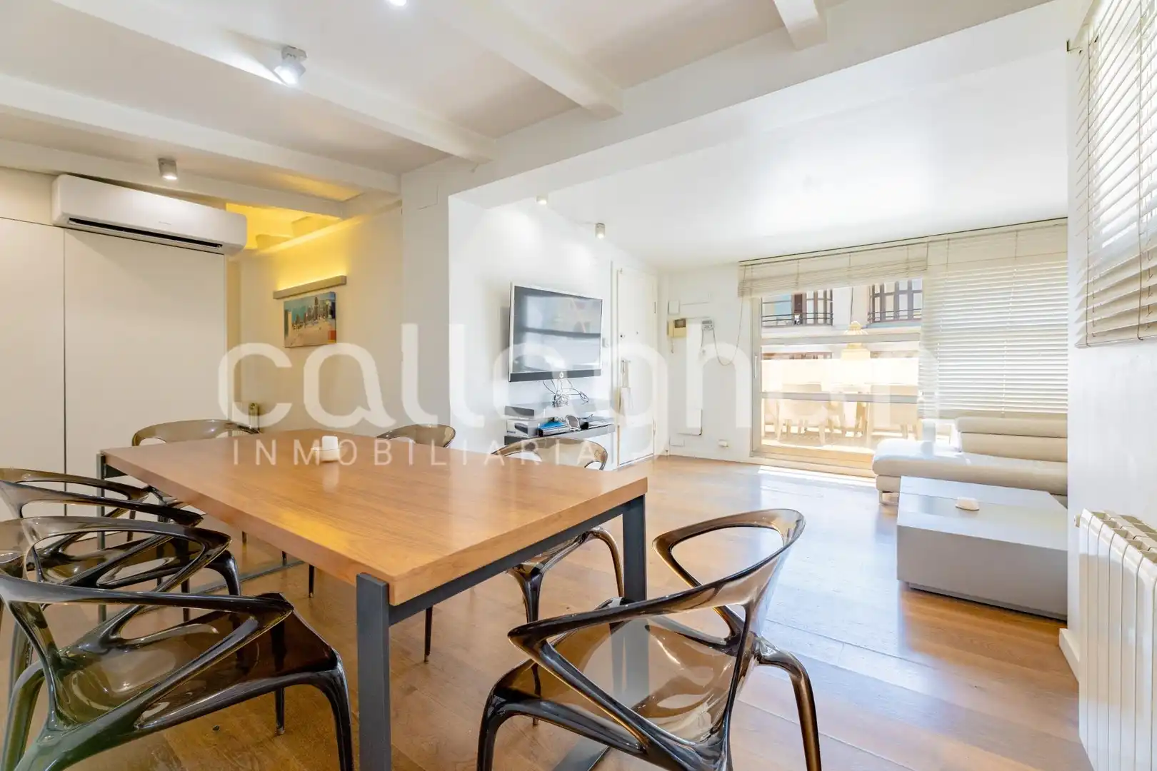 Sala de estar de Ático en venta en Valencia con Calefacción, Terraza y Trastero