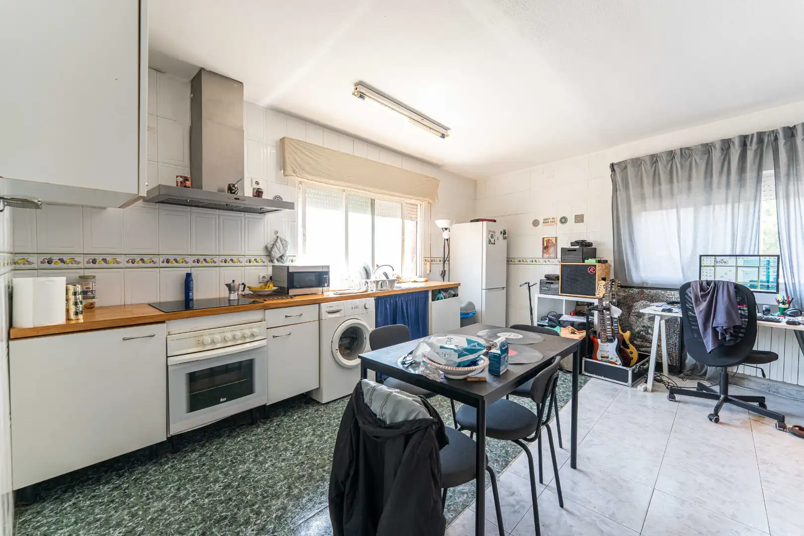 Cuina de Casa o xalet en venda en Collado Villalba amb Calefacció, Jardí privat i Terrassa