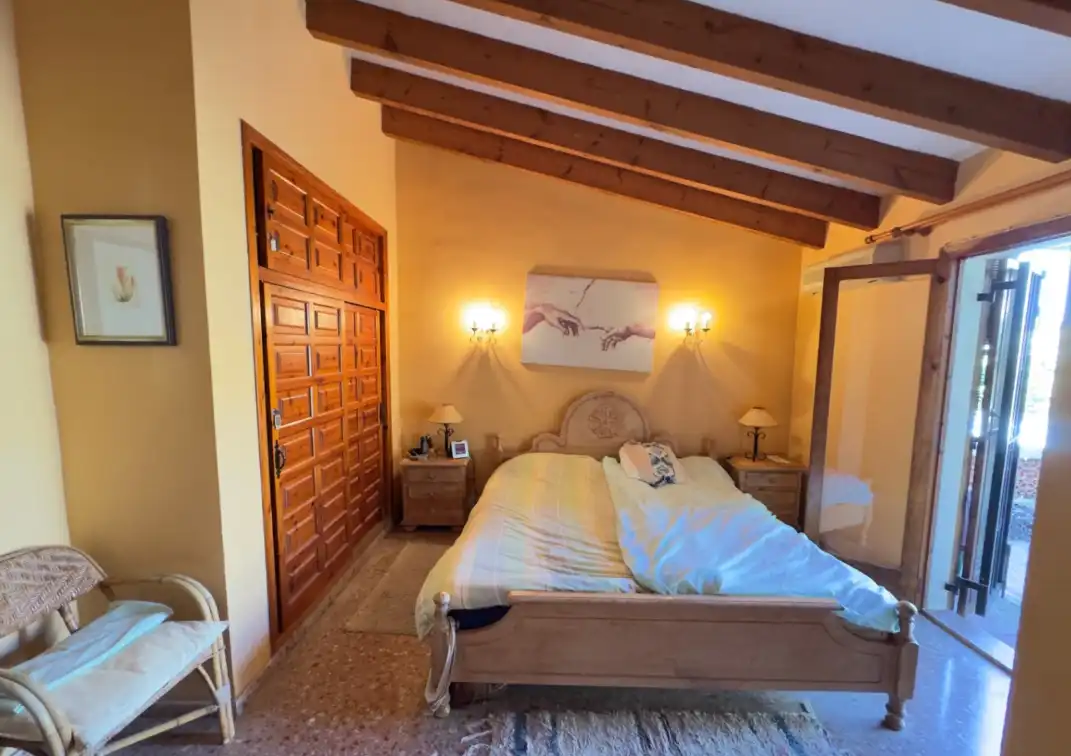 Schlafzimmer von Haus oder Chalet zum Verkauf in Dénia mit Terrasse, Abstellraum und Schwimmbad