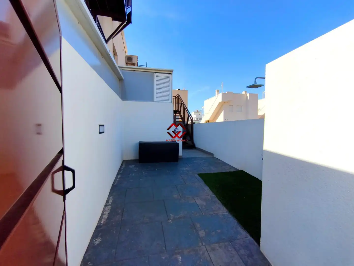 Terrassa de Apartament en venda en Puerto de Mazarrón