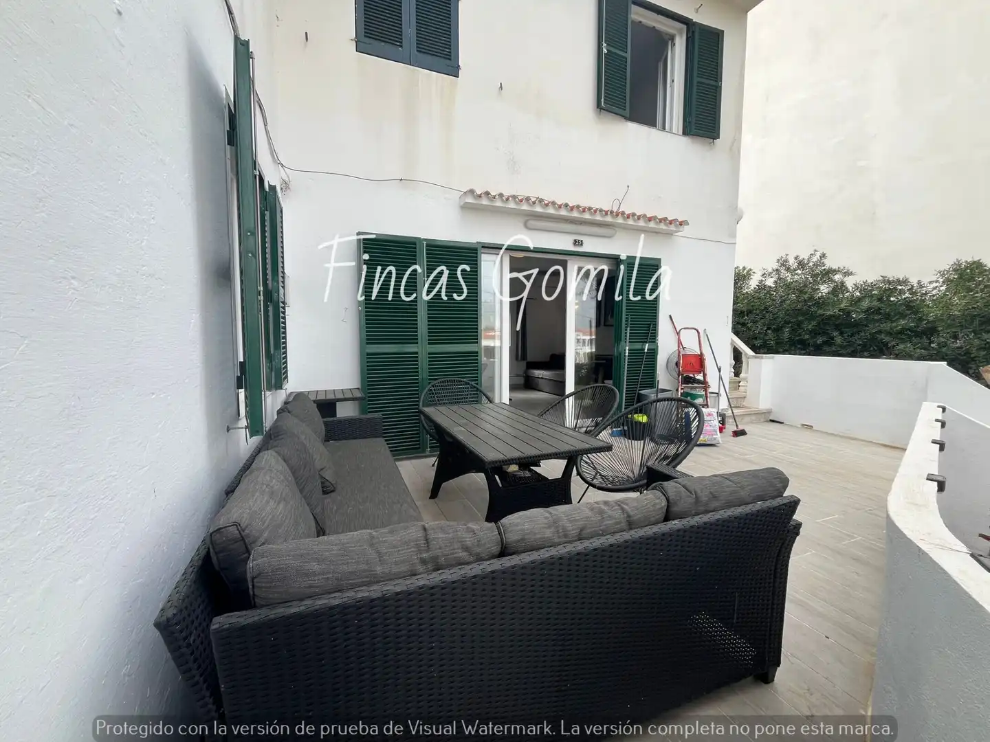 Terraza de Apartamento en venta en Alaior con Aire acondicionado, Calefacción y Jardín privado