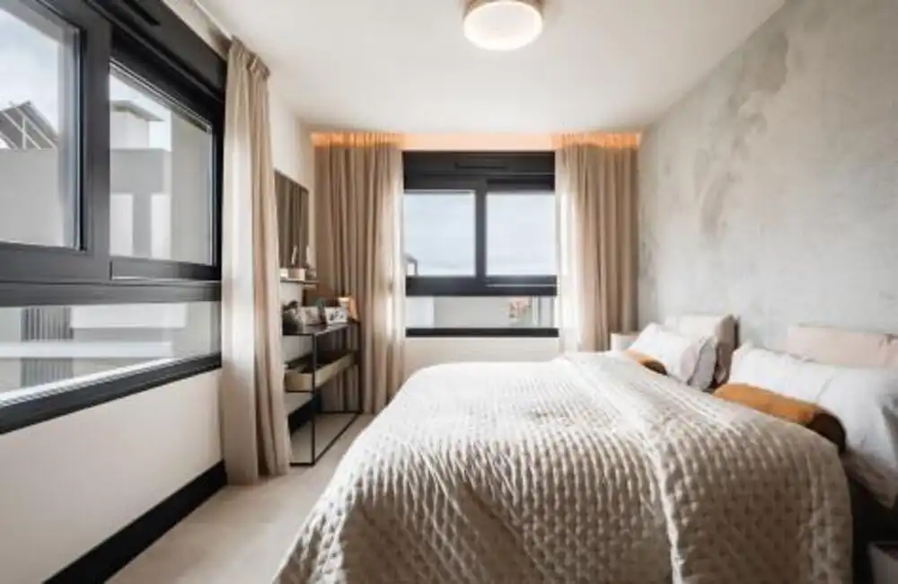 Bedroom of Attic for rent in Marbella  with Air Conditioner, Terrace and Swimming Pool