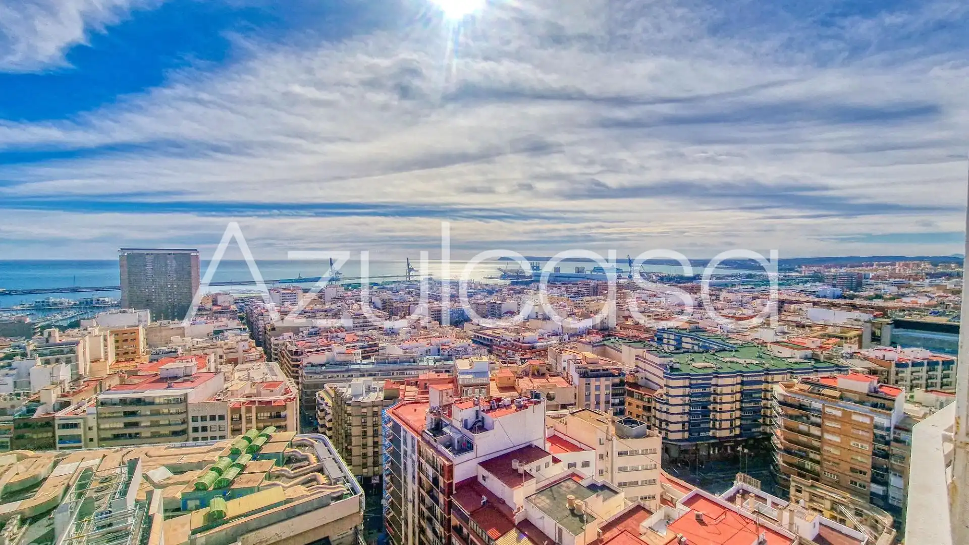 Vista exterior de Estudio en venta en Alicante / Alacant con Aire acondicionado, Parquet y Terraza