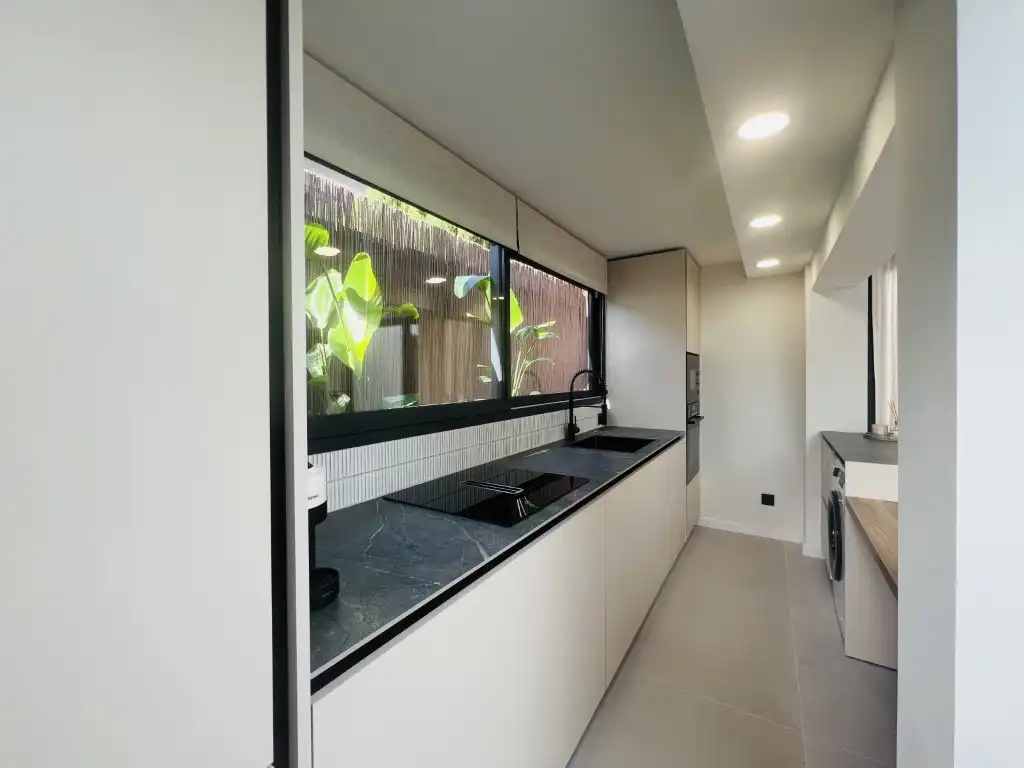 Cocina de Apartamento en venta en Calvià con Aire acondicionado, Terraza y Piscina