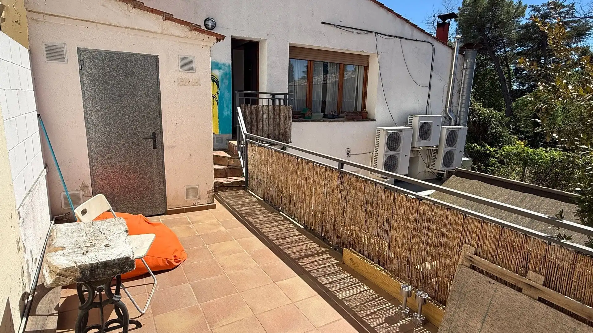 Terrasse von Wohnung zum Verkauf in Castellterçol mit Heizung, Terrasse und Abstellraum