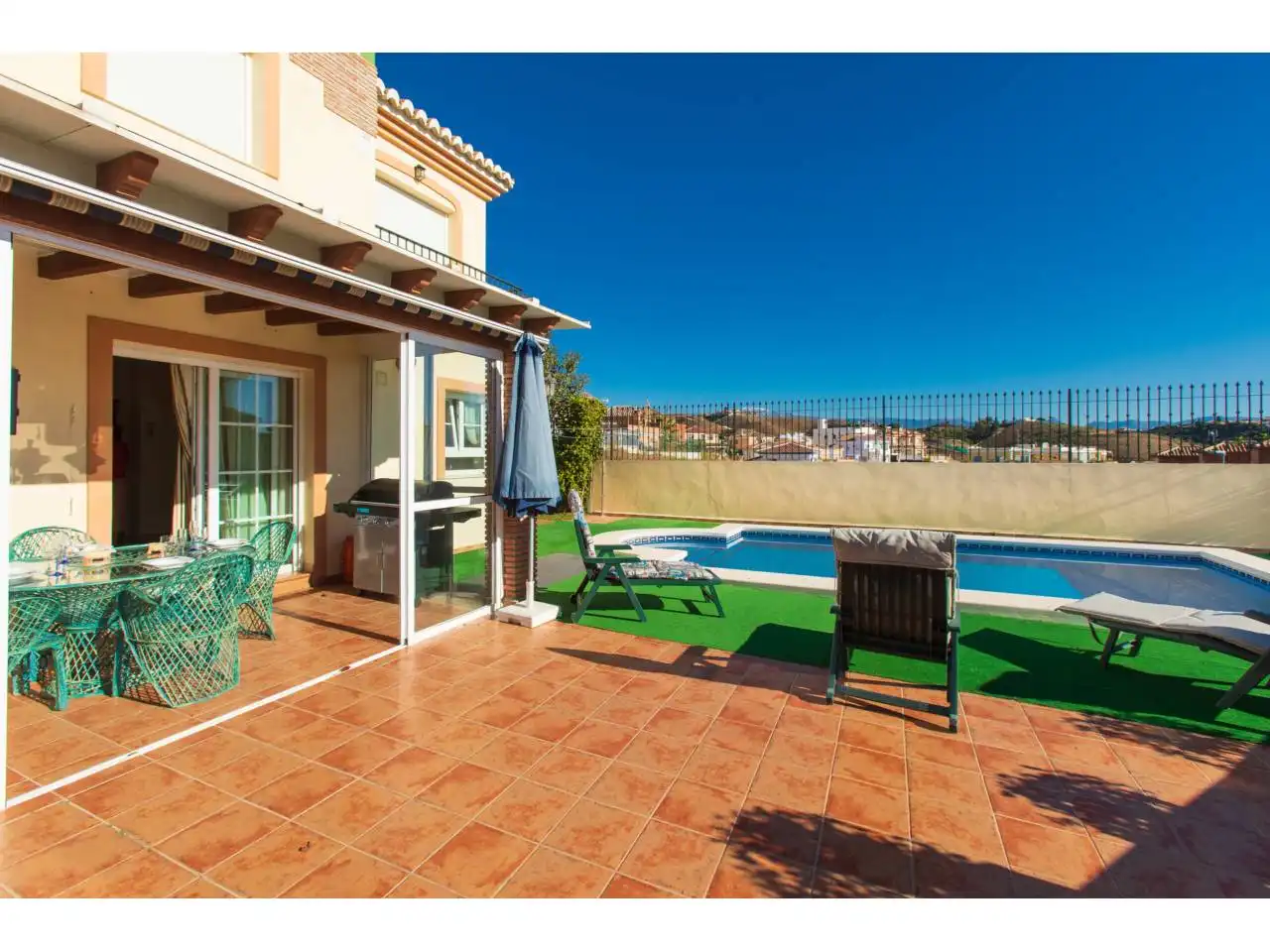 Villa con piscina in affitto a Benajarafe, imagen 29