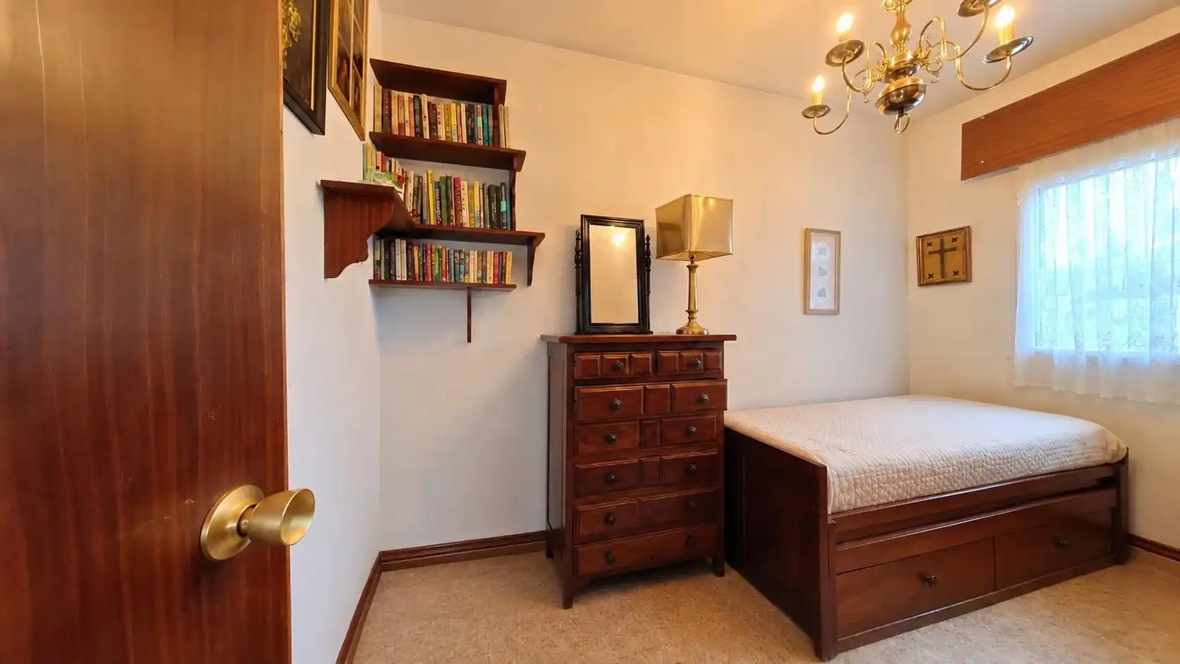 Bedroom of Flat for sale in Guadarrama  with Heating, Terrace and Alarm