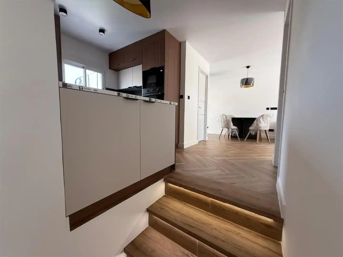 Cocina de Casa o chalet en venta en La Nucia con Aire acondicionado, Jardín privado y Parquet