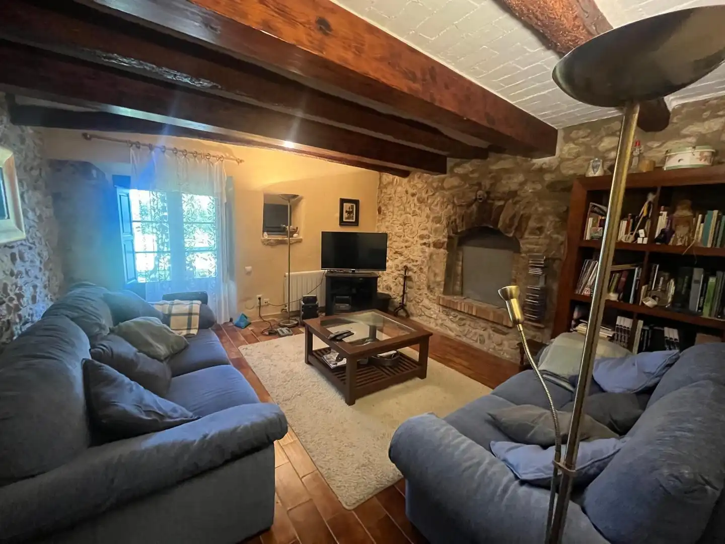 Living room of Country homes for sale in Corçà  with Heating and Private garden